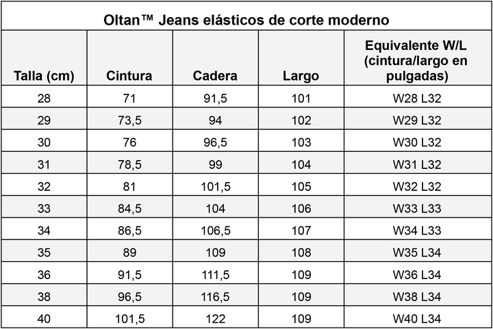 Oltan | Jeans élastiques à coupe moderne
