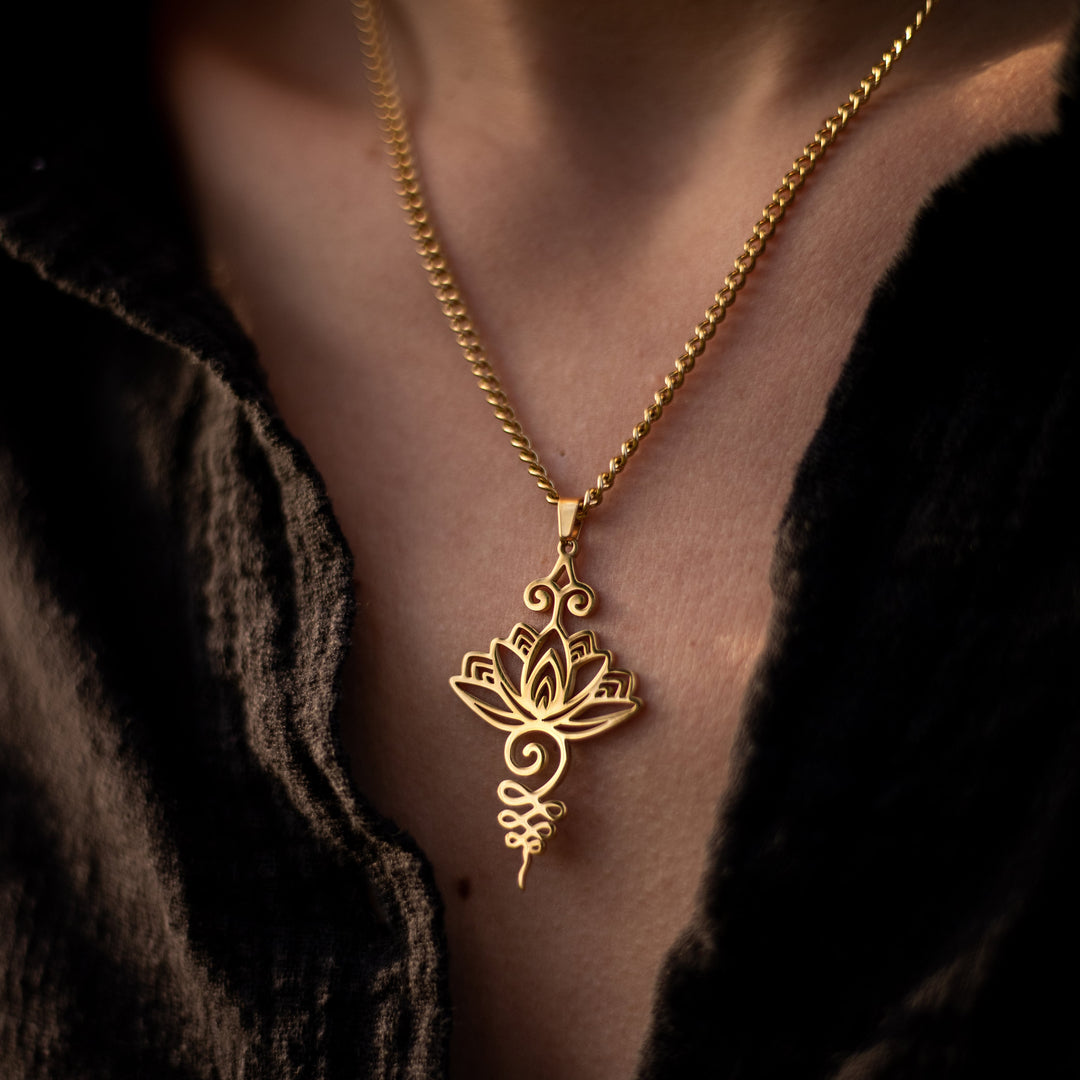 Posira | Pendentif Lotus Unalome
