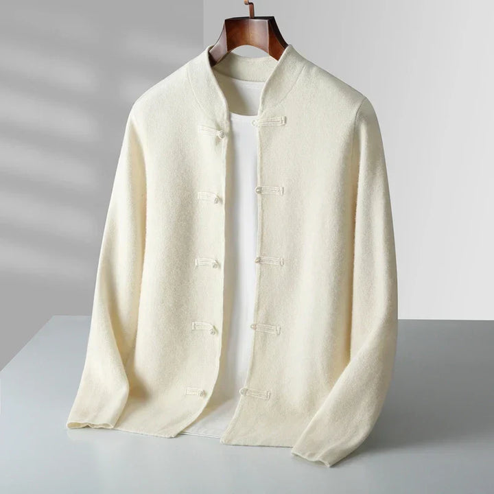 Torvian | Cardigan masculin en cachemire au design classique