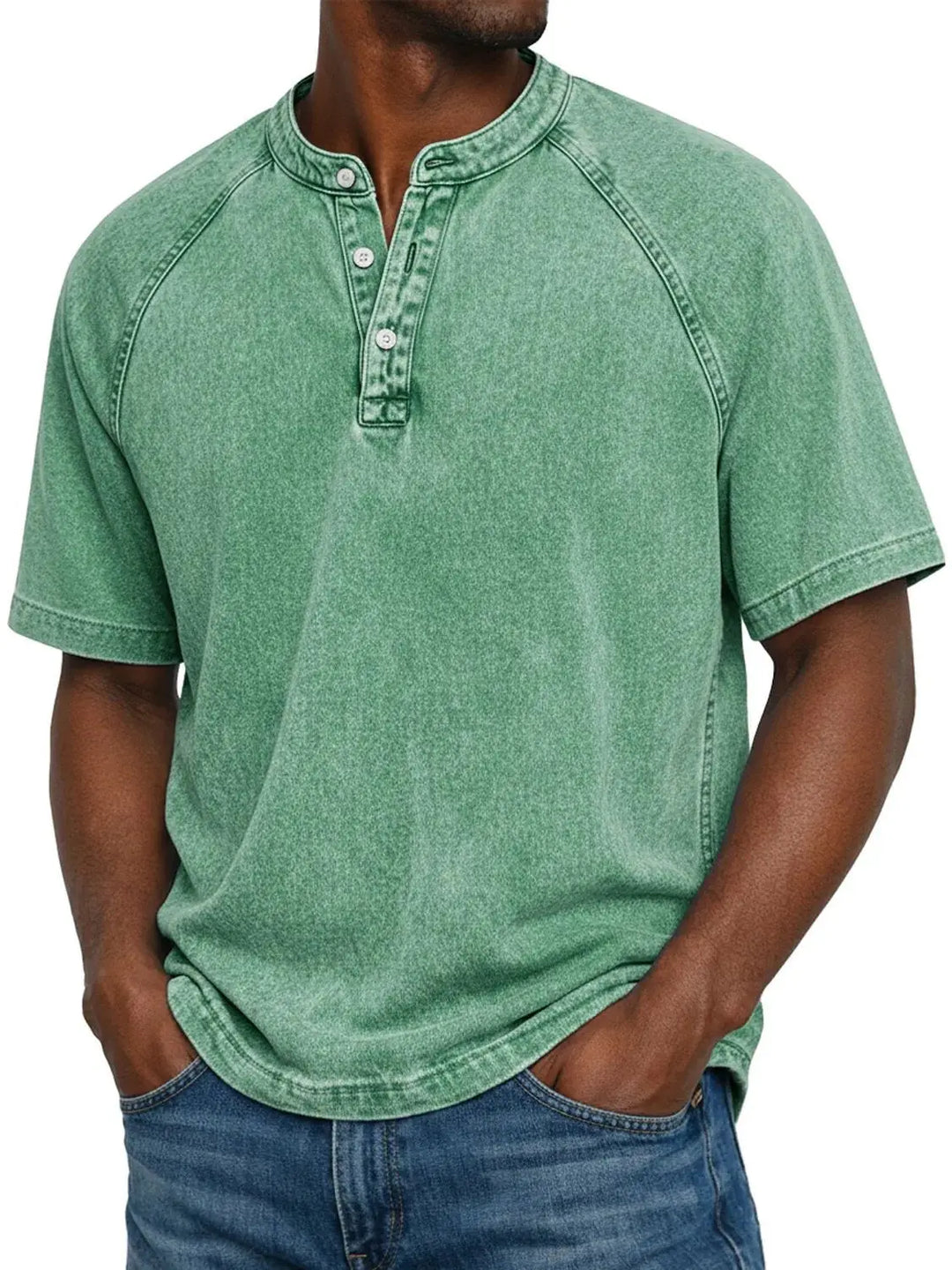 Zaviero | Chemise Vintage pour Hommes avec Boutons