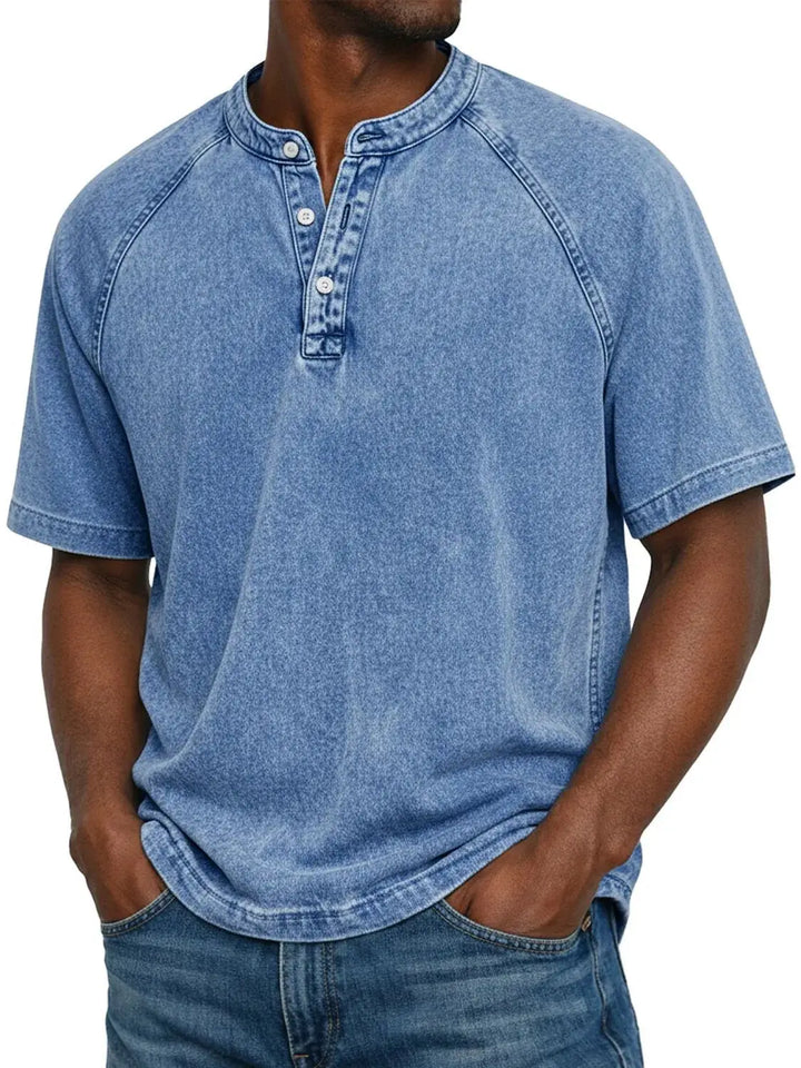 Zaviero | Chemise Vintage pour Hommes avec Boutons