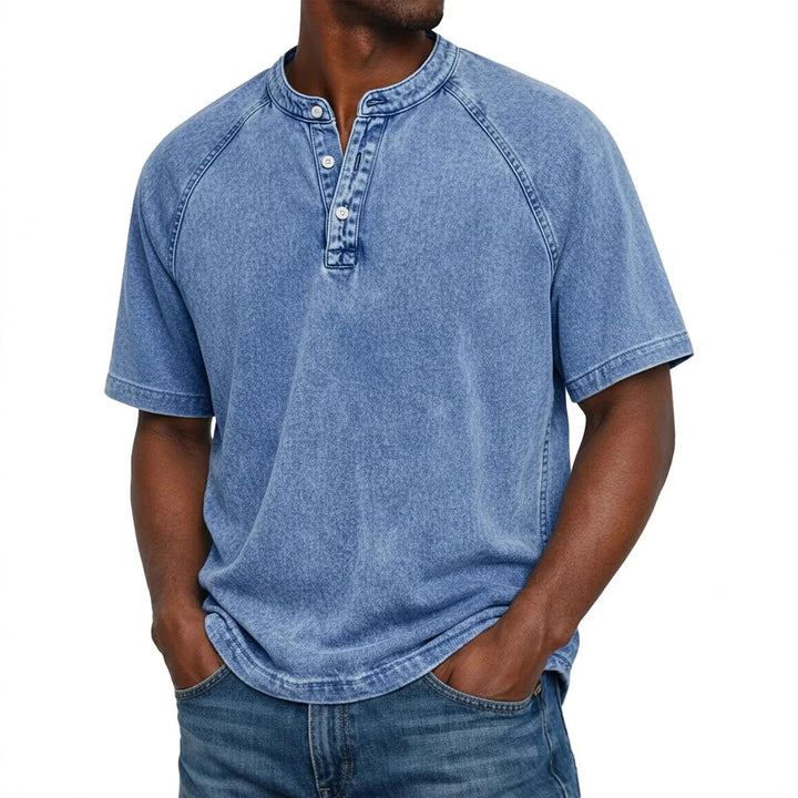 Zaviero | Chemise Vintage pour Hommes avec Boutons