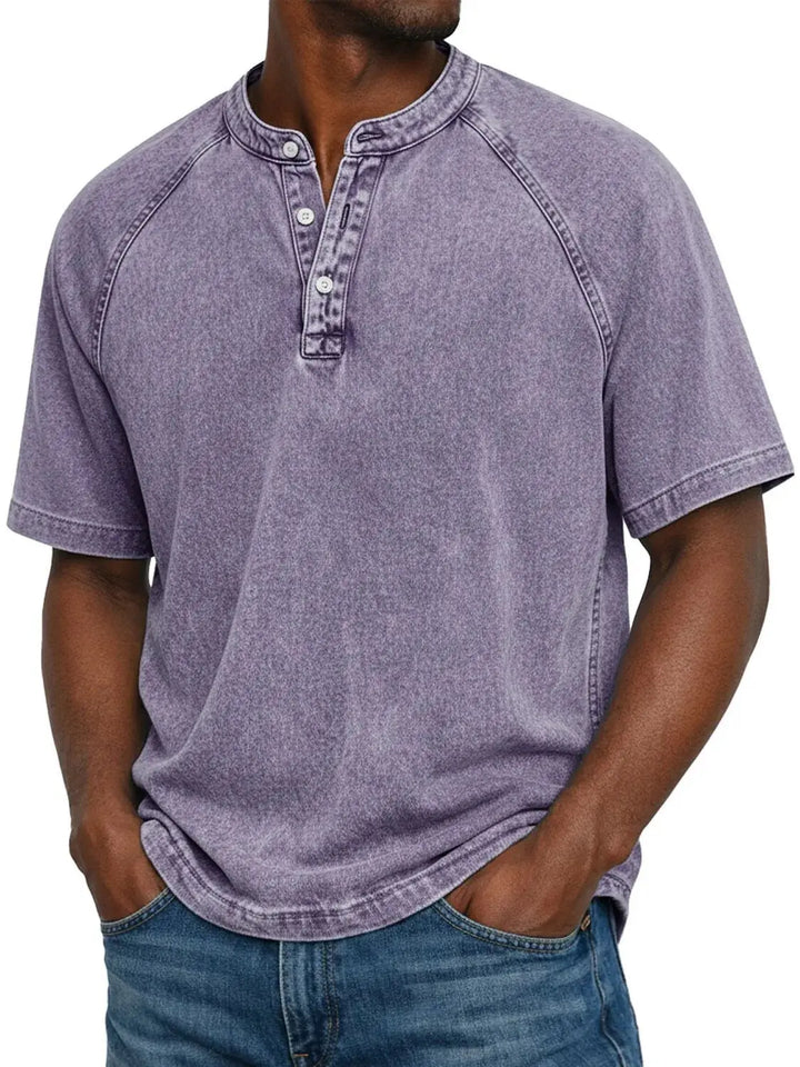 Zaviero | Chemise Vintage pour Hommes avec Boutons