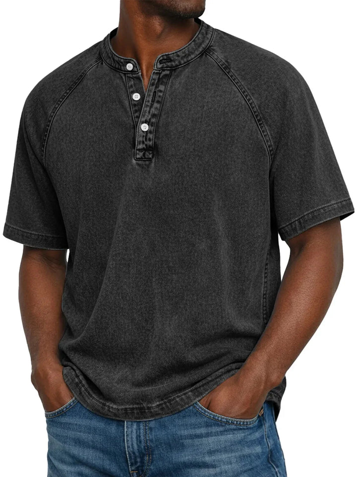 Zaviero | Chemise Vintage pour Hommes avec Boutons