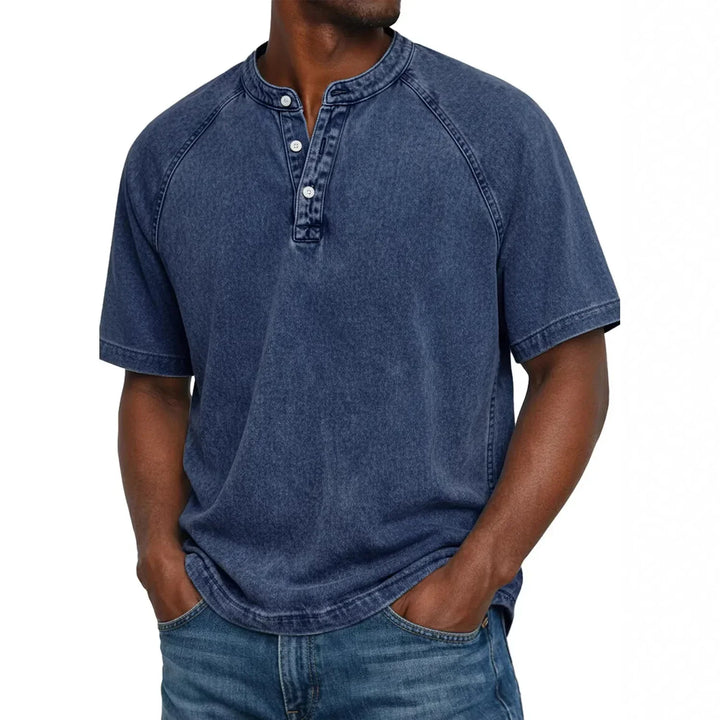 Zaviero | Chemise Vintage pour Hommes avec Boutons