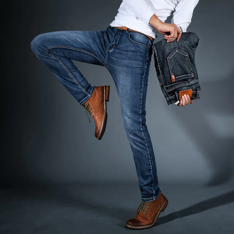 Oltan | Jeans élastiques à coupe moderne