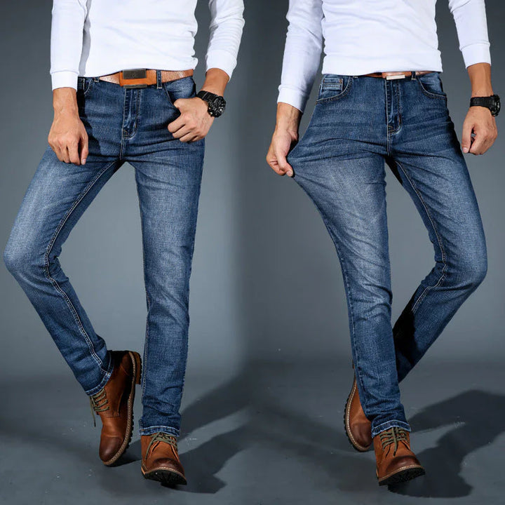 Oltan | Jeans élastiques à coupe moderne