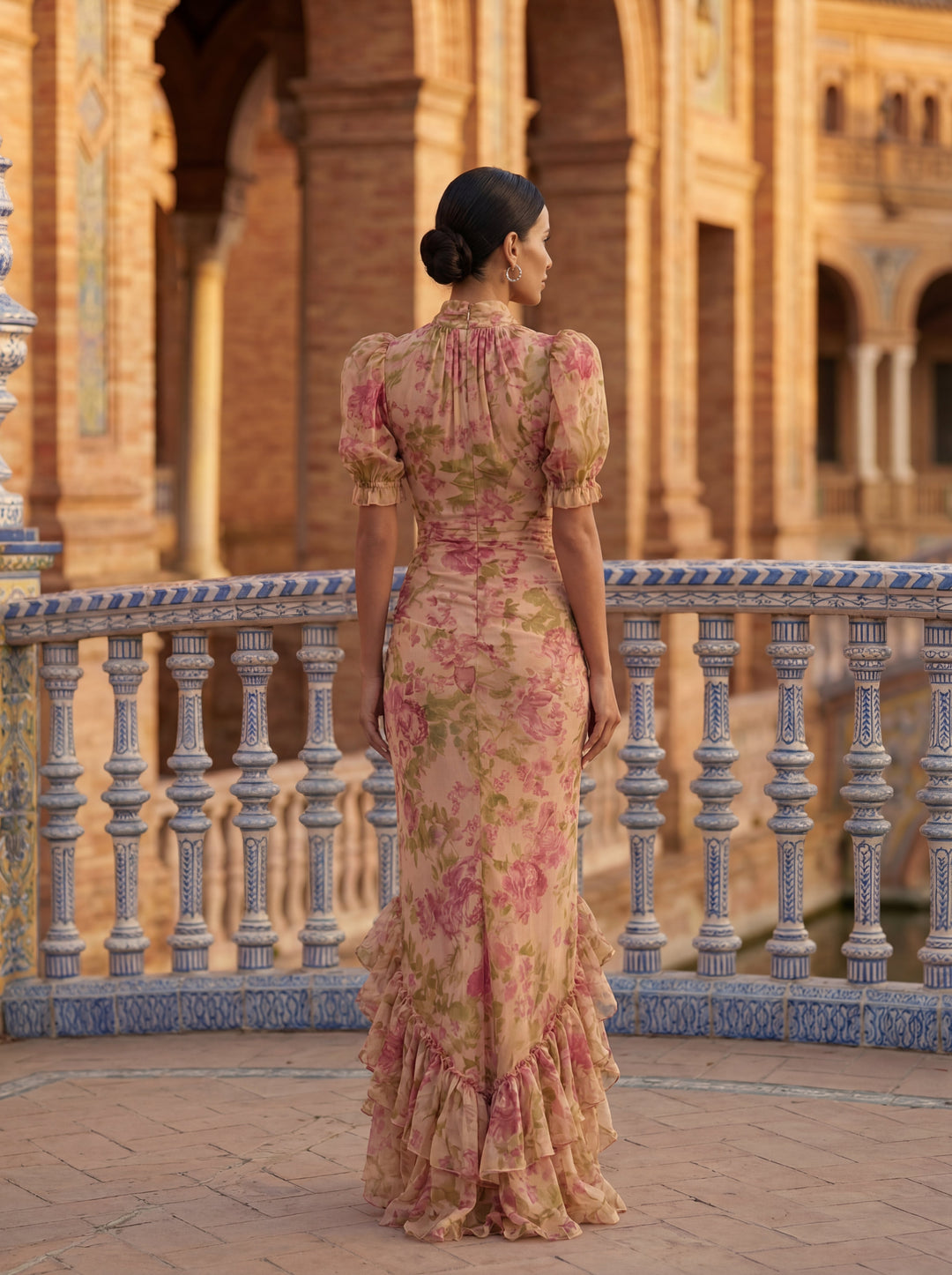 Brinelle | Robe Longue Élégante avec Chute Fluide