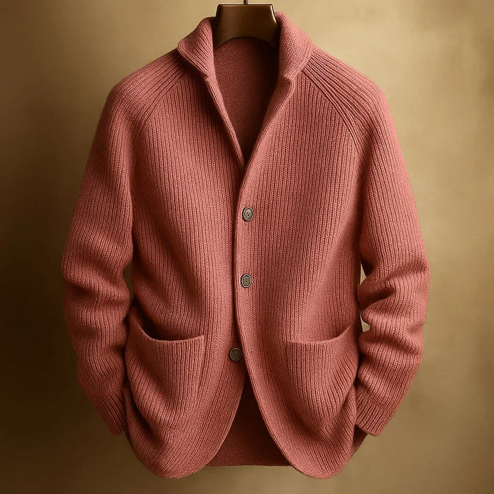 Cordano | Cardigan Intemporel en Laine pour Homme