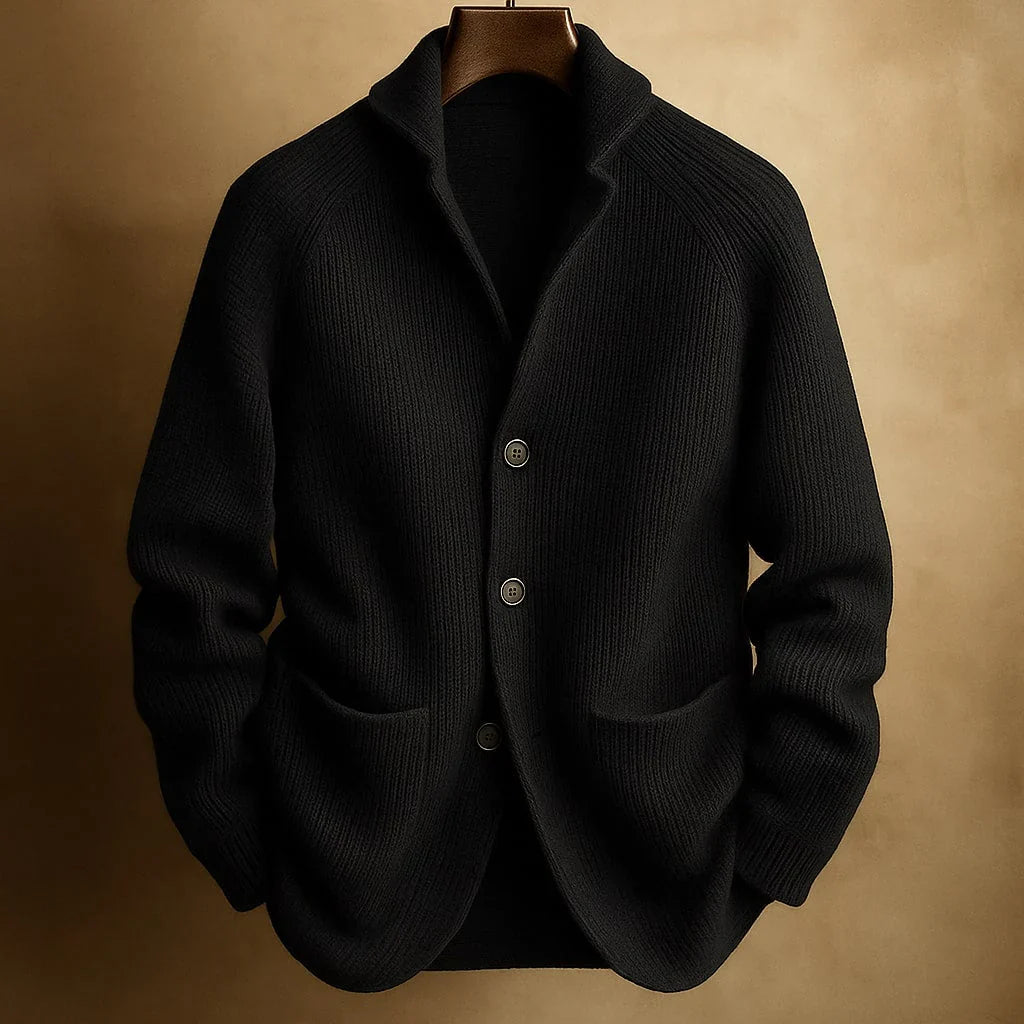 Cordano | Cardigan Intemporel en Laine pour Homme