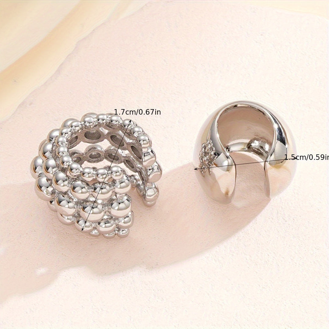 Ivy | Ensemble de Boucles d'Oreilles Texturées
