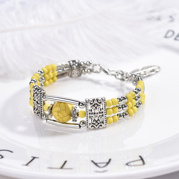Jessae | Bracelet en Pierres Naturelles avec Style Artisanal et Énergie Naturelle