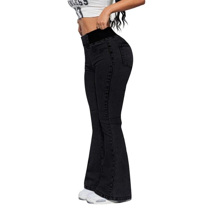 Yara | Jean femme taille haute avec jambes élastiques