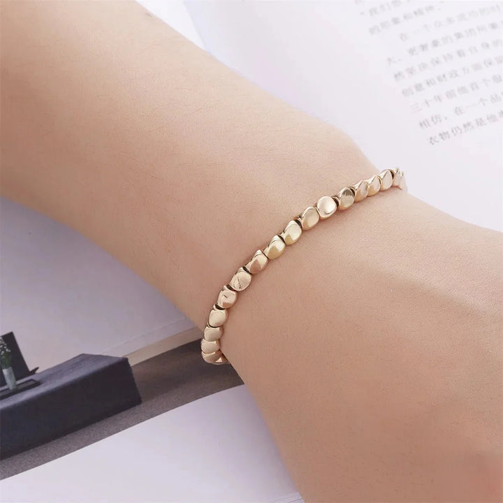 Selira | Bracelet en Perles de Cuivre Tibétain avec Énergie Naturelle