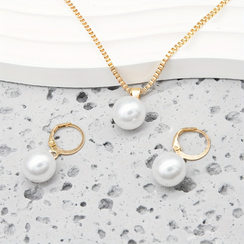 Isara | Ensemble de Bijoux avec Perles Élégantes et Finition Sophistiquée