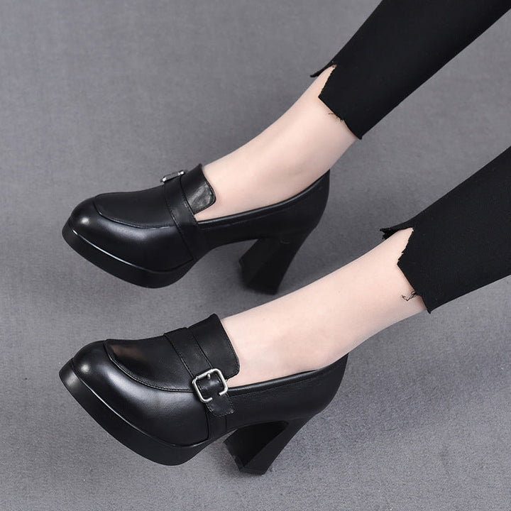 Odette | Chaussures en cuir polyvalentes avec talons