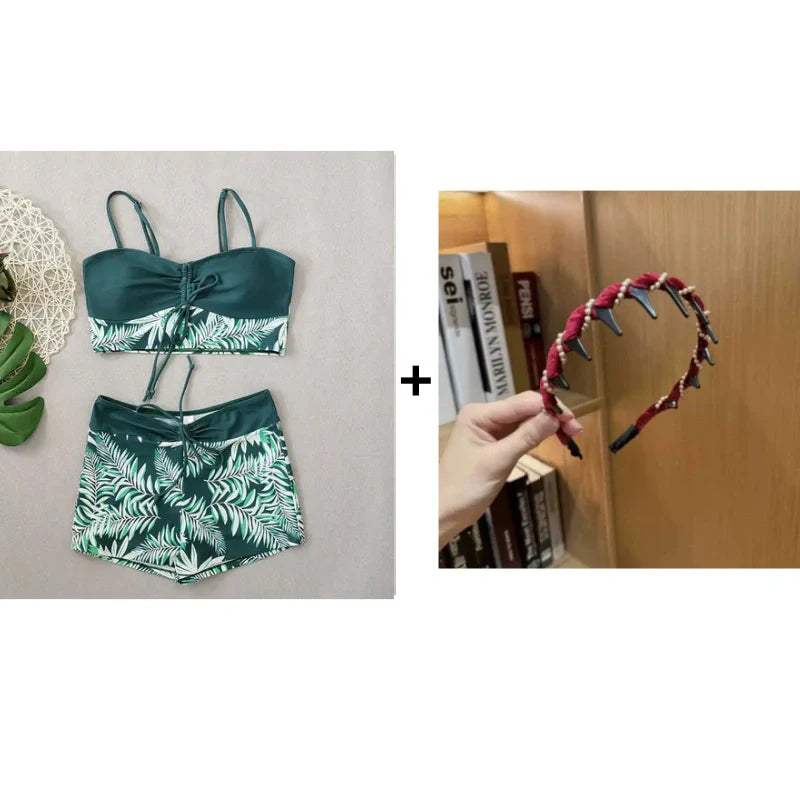 Reese | Maillot de bain deux pièces pour femme avec imprimé