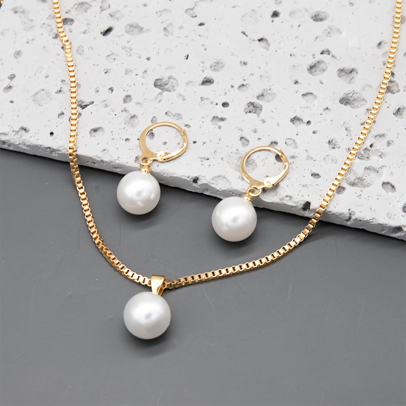 Isara | Ensemble de Bijoux avec Perles Élégantes et Finition Sophistiquée