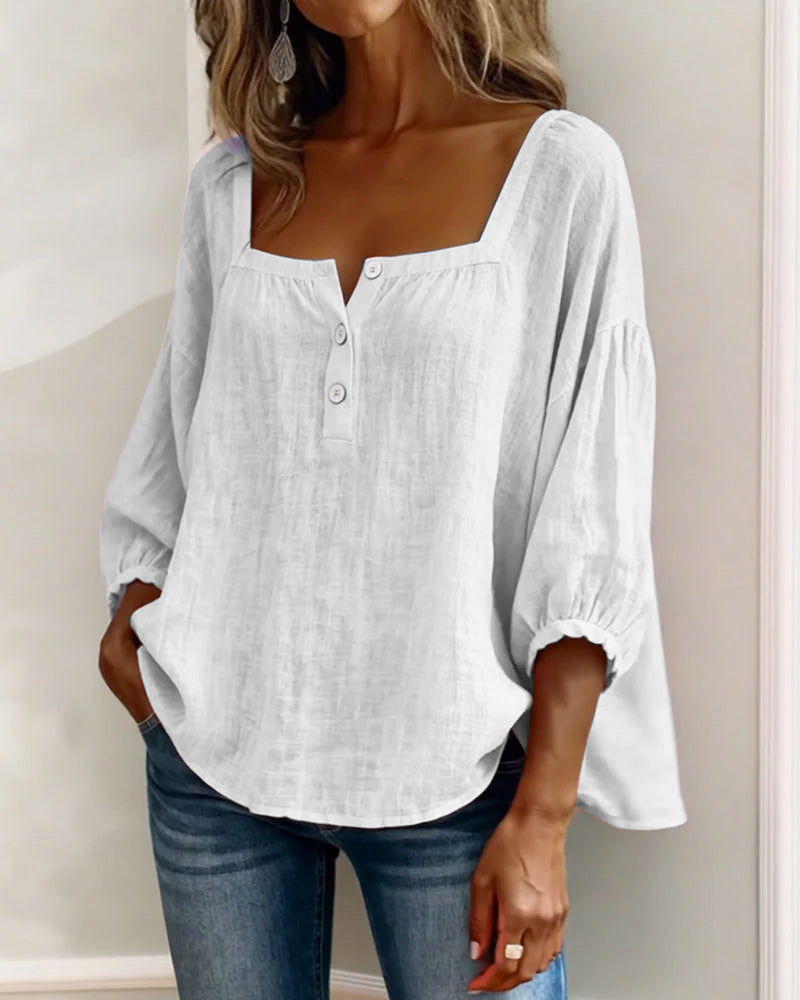 Zella | Blouse Élégante à Coupe Fluide et Style Sophistiqué