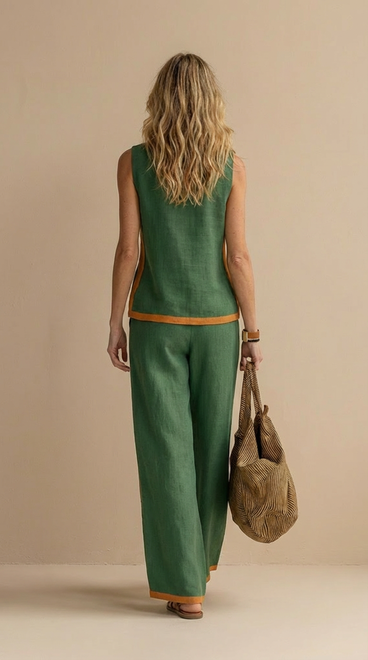 Meadow | Ensemble en lin et coton confortable et élégant