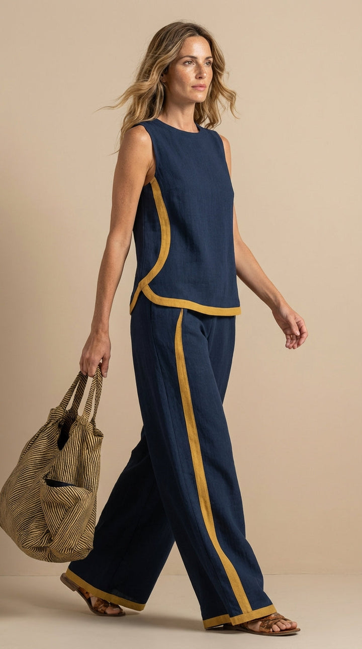 Meadow | Ensemble en lin et coton confortable et élégant