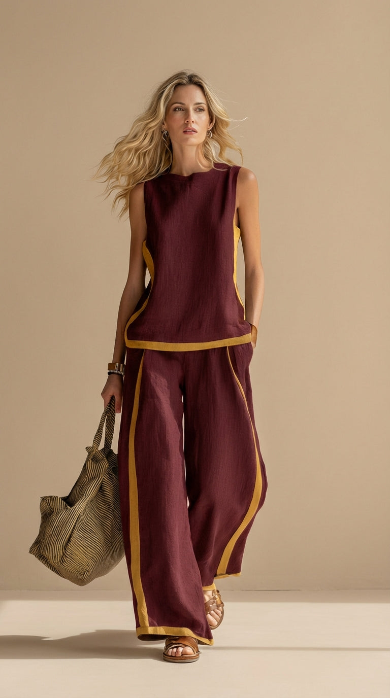 Meadow | Ensemble en lin et coton confortable et élégant