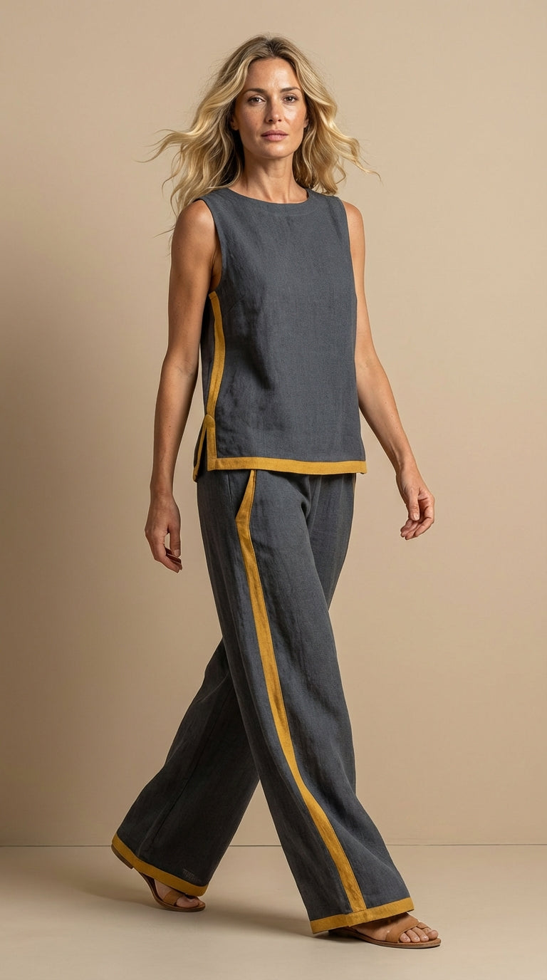 Meadow | Ensemble en lin et coton confortable et élégant