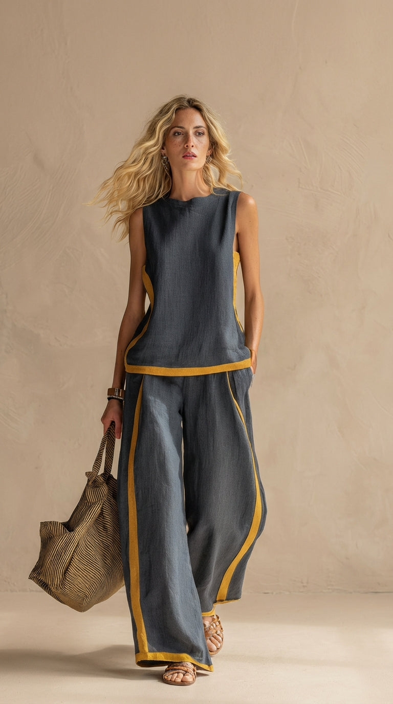 Meadow | Ensemble en lin et coton confortable et élégant