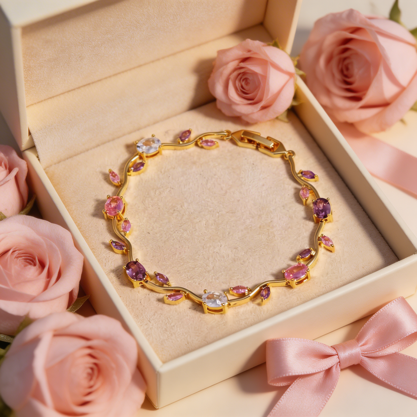 Alina | Bracelet Aura Tulipe