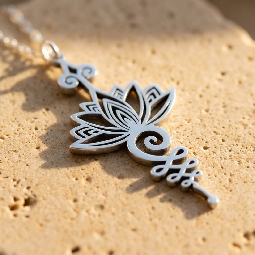 Posira | Pendentif Lotus Unalome