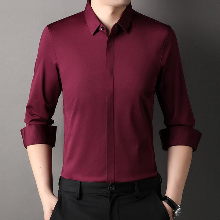 Mason | Chemise en stretch sans plis pour hommes