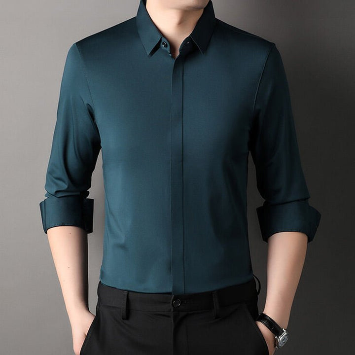 Mason | Chemise en stretch sans plis pour hommes