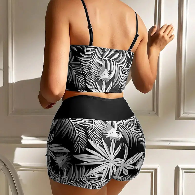 Reese | Maillot de bain deux pièces pour femme avec imprimé