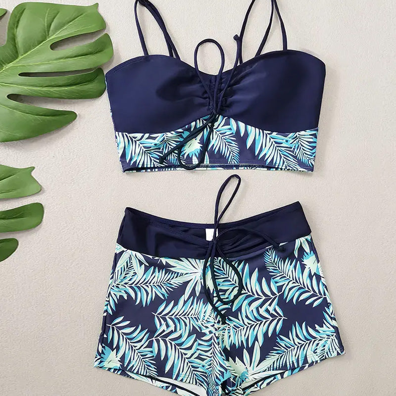 Reese | Maillot de bain deux pièces pour femme avec imprimé