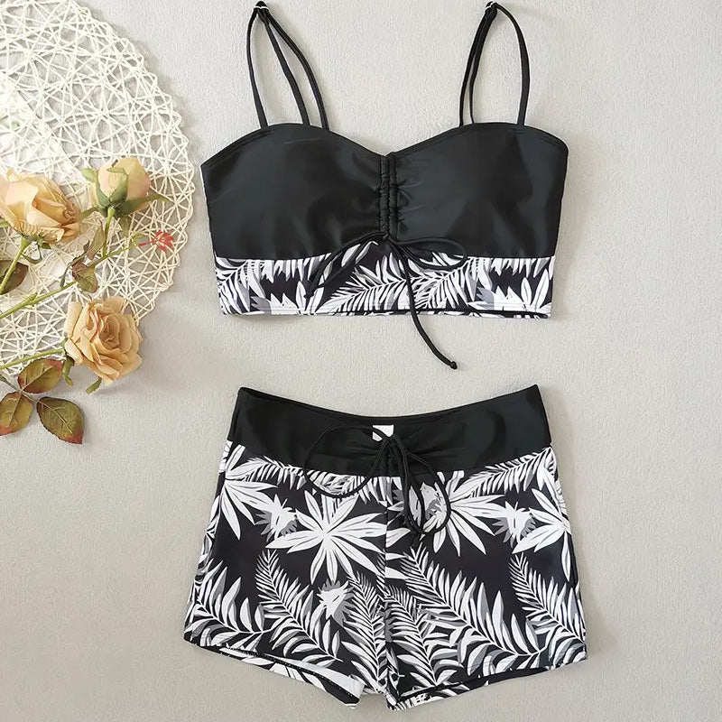 Reese | Maillot de bain deux pièces pour femme avec imprimé
