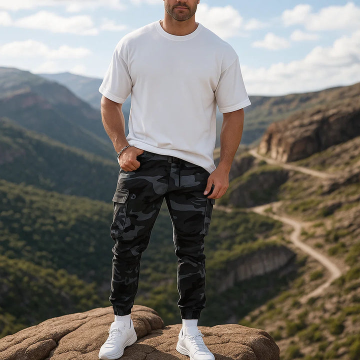 Jorvex | Pantalon cargo camouflage pour homme style urbain