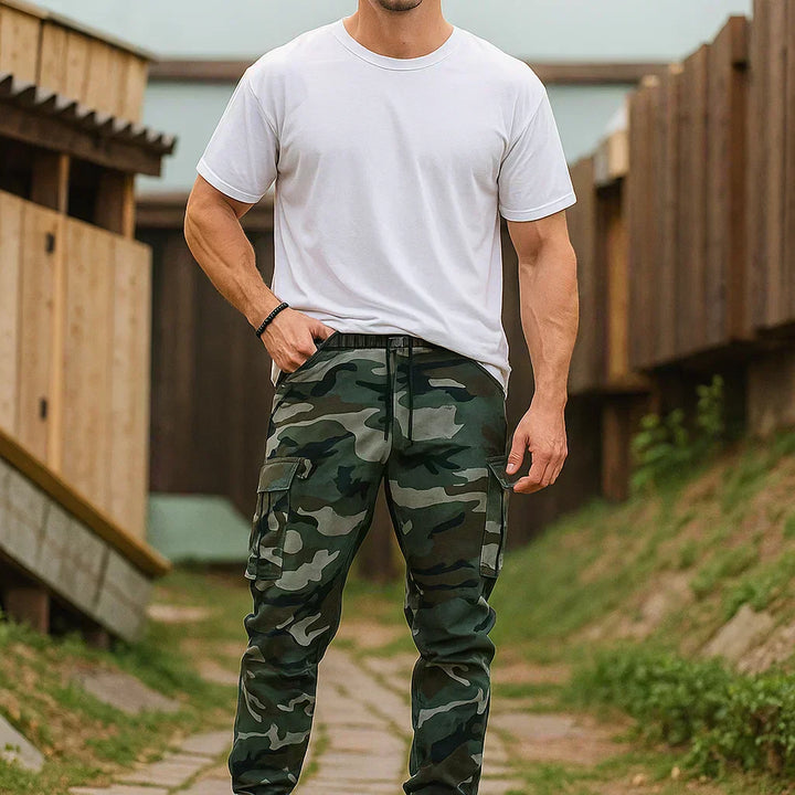 Jorvex | Pantalon cargo camouflage pour homme style urbain