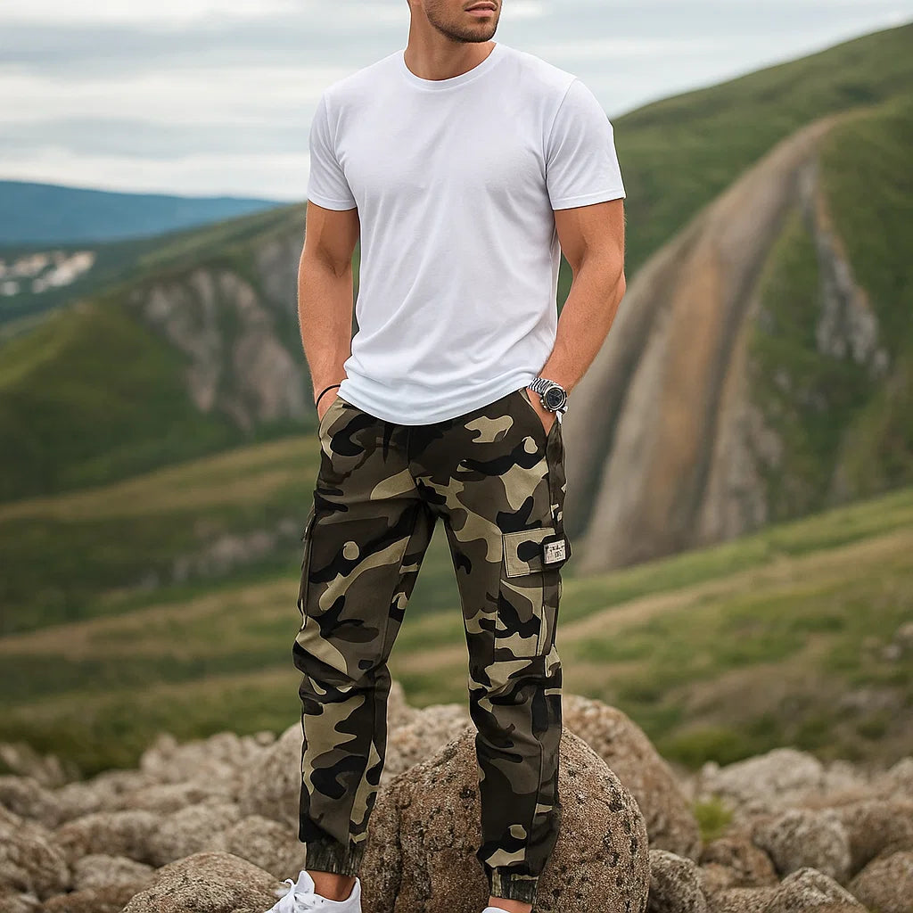 Jorvex | Pantalon cargo camouflage pour homme style urbain