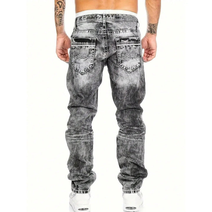 Dean | Jeans Élastiques Minimalistes Style Emo pour Homme d'Été