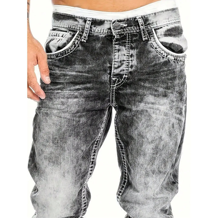 Dean | Jeans Élastiques Minimalistes Style Emo pour Homme d'Été