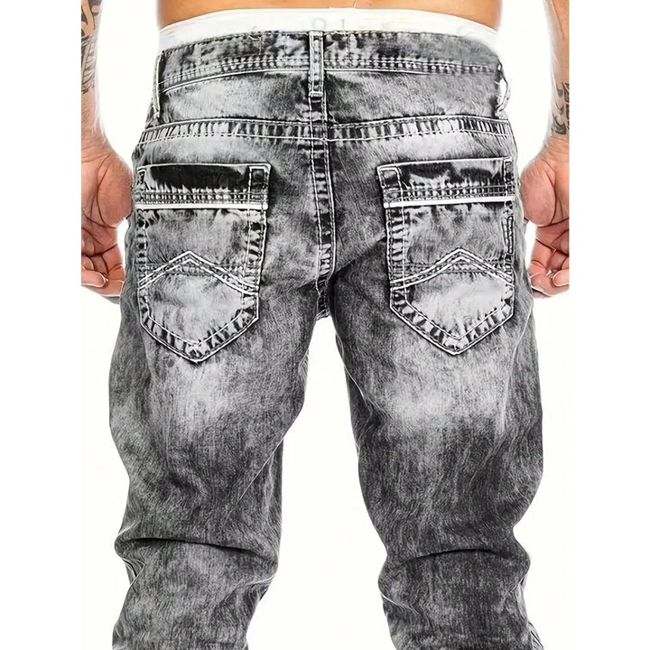 Dean | Jeans Élastiques Minimalistes Style Emo pour Homme d'Été