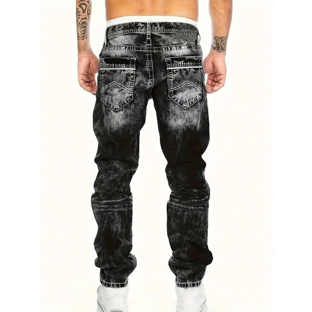 Dean | Jeans Élastiques Minimalistes Style Emo pour Homme d'Été