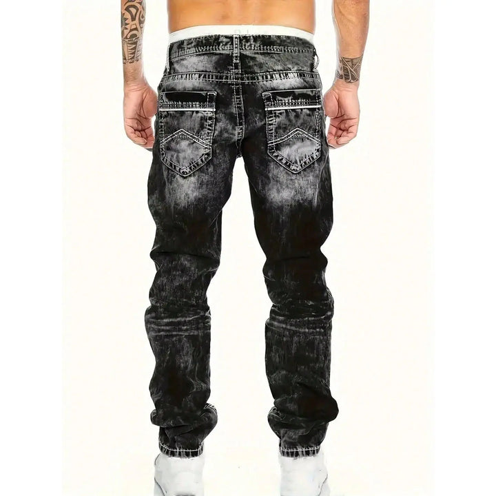 Dean | Jeans Élastiques Minimalistes Style Emo pour Homme d'Été