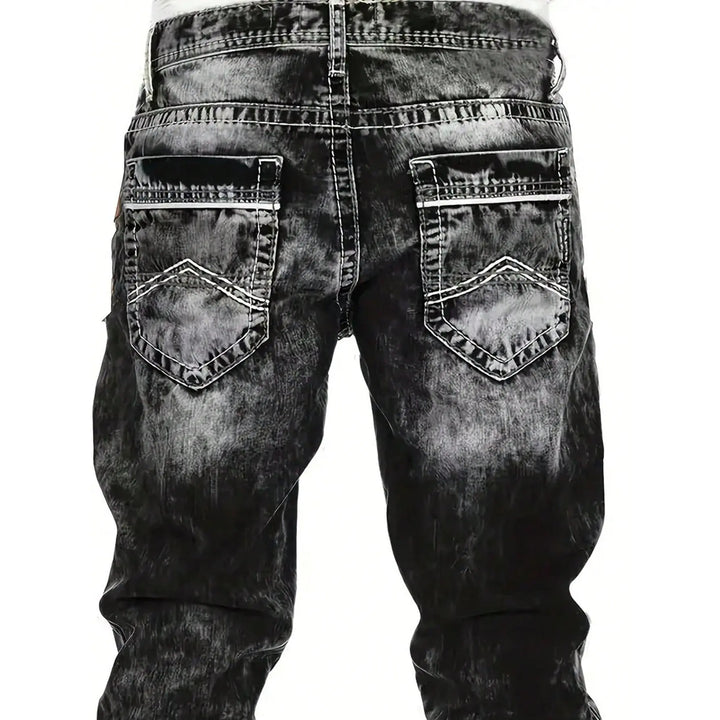 Dean | Jeans Élastiques Minimalistes Style Emo pour Homme d'Été
