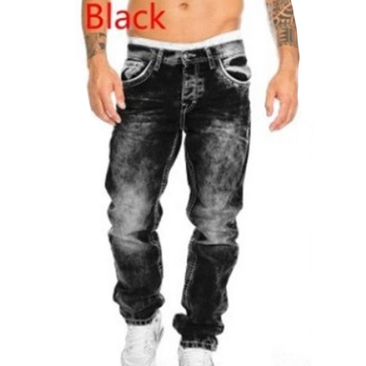 Dean | Jeans Élastiques Minimalistes Style Emo pour Homme d'Été