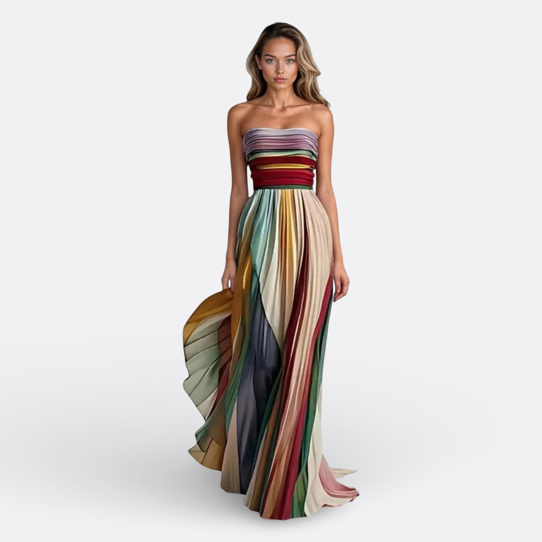 Dune | Robe longue bustier
