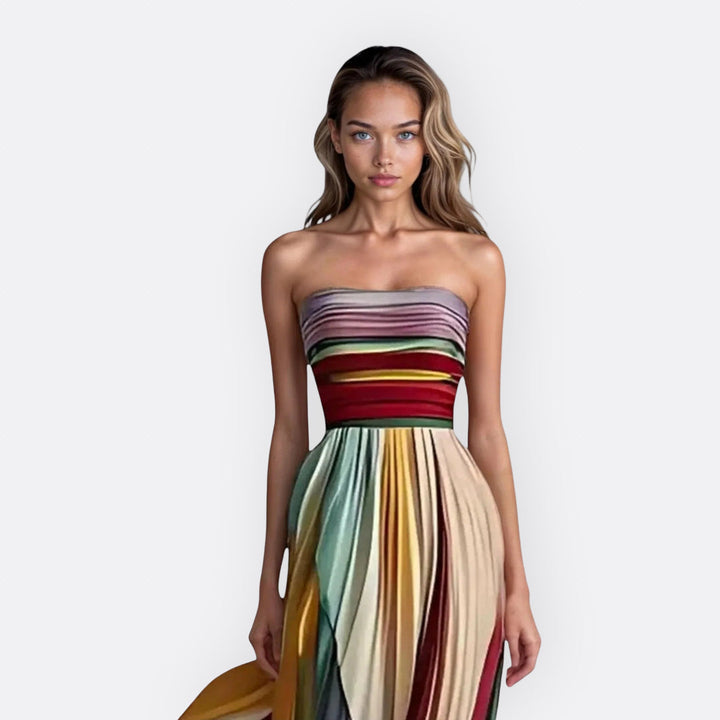 Dune | Robe longue bustier