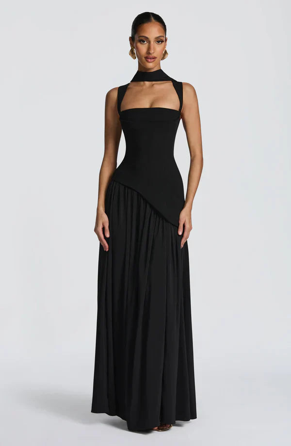 Story | Robe Longue Laquée