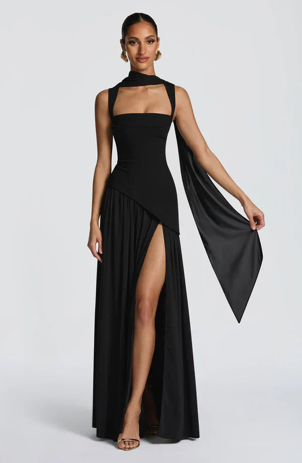 Story | Robe Longue Laquée