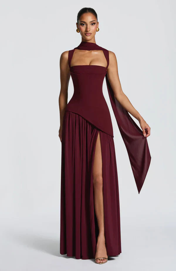Story | Robe Longue Laquée